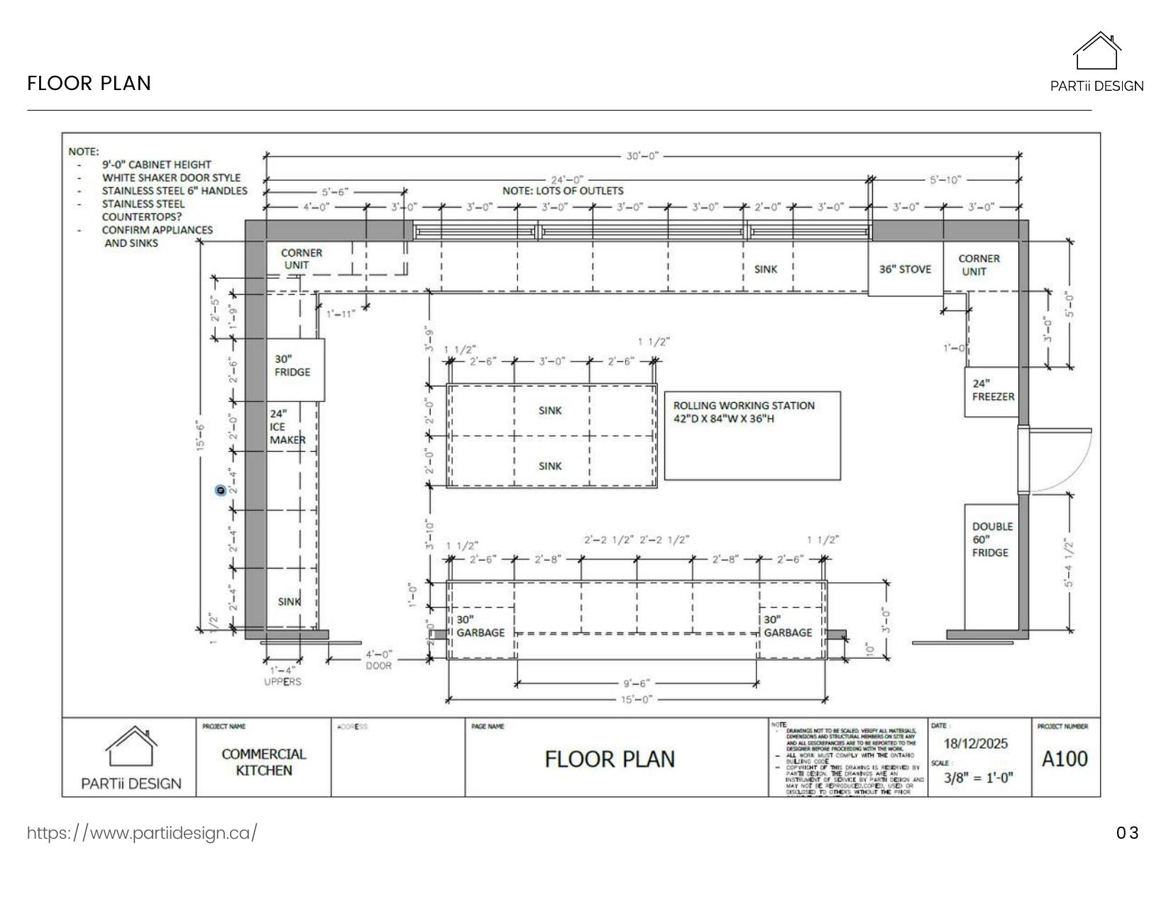 PARTii Design Floor Plan